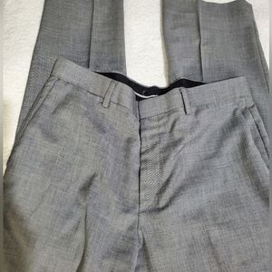 APT9 Men's Modern Fit Gray Dress Pants